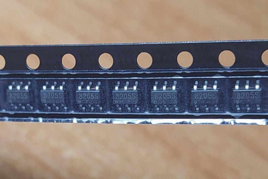 8205S 8205A CEG8205A FS8205A SOT23-6 двойной транзистор MOSFET N-канальный lithium battery protection 4814 фото