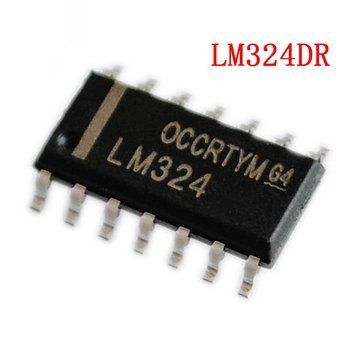 LM324DR LM324 SOP-14 3.9MM Операційний підсилювач 4-канальний загального застосування 4818 фото