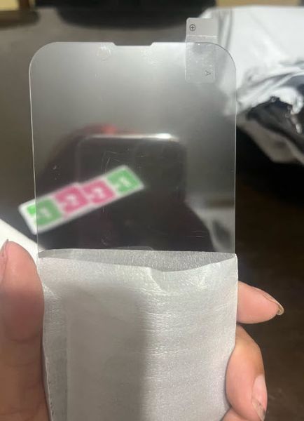 Apple iPhone 13 mini 5,4" стекло 3D 9H AntiSpy -Privacy- тонированное защитное противоударное с углом обзора 30 градусов (цвет: черный) 8223 фото