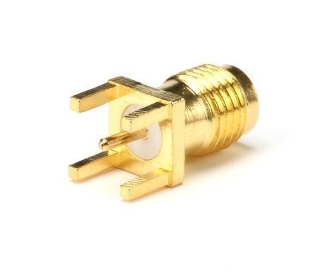 Коннектор SMA female #2 прямой Thru Hole plug 5 контактный (см. расположение контактов !!) Коннектор р 5059 фото