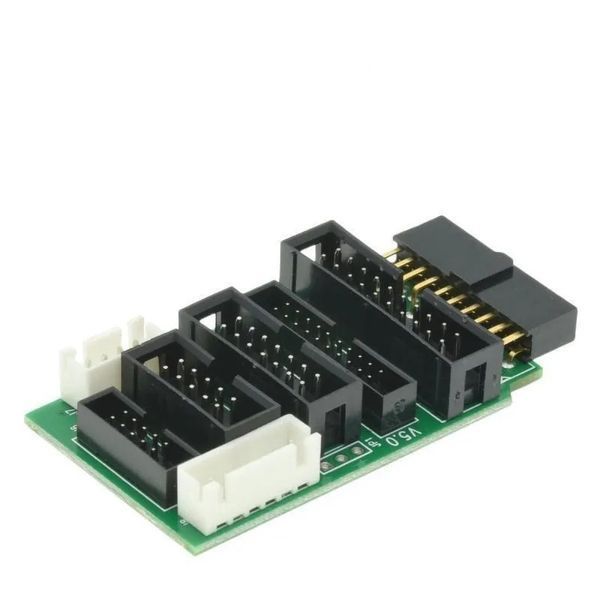 Адаптер емулятор JLINK V8 V9 ulink2 st link arm stm32 JTAG програматорів mini2440 44B0 2440 6410 3051 фото