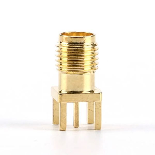 Коннектор SMA female #2 прямой Thru Hole plug 5 контактный (см. расположение контактов !!) Коннектор р 5059 фото