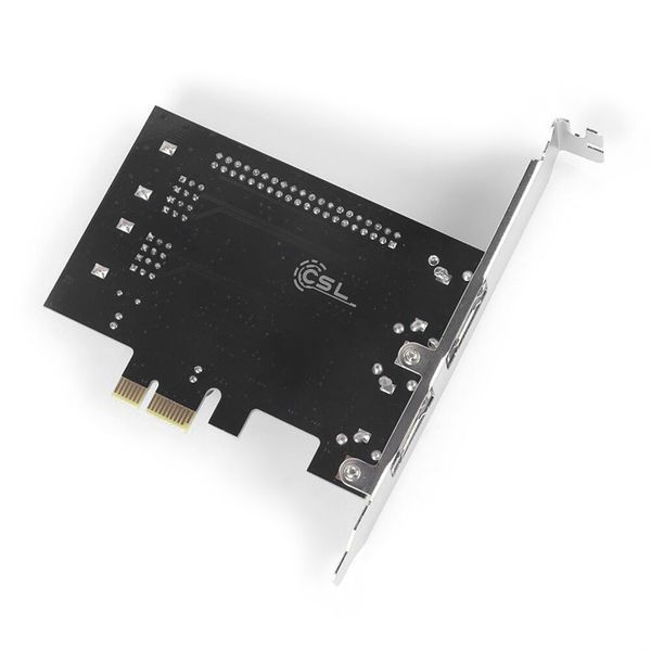 Контролер JMB363 PCIE плата розширення RAID інтерфейс SATA2 (2 port) + IDE (1 port) + 2x eSATA 6898 фото