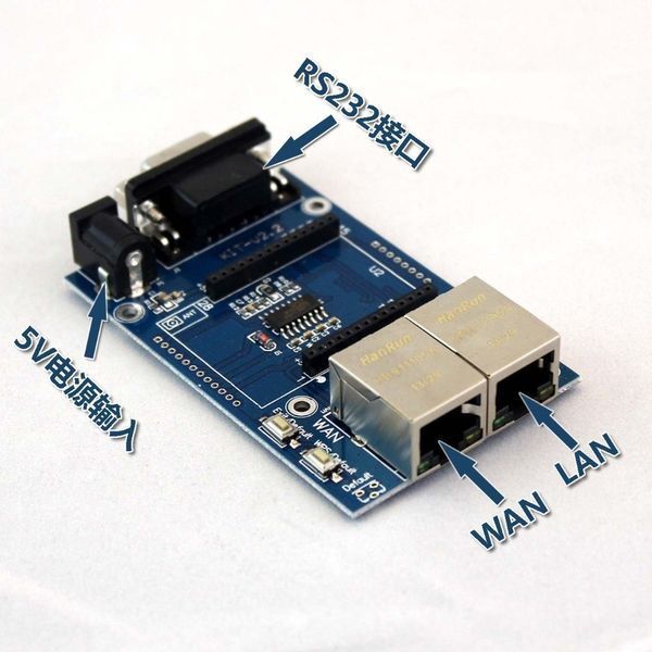 Контролер Wi-Fi-Ethernet-RS232 модуль HLK-RM04 (RS485) 3738 фото