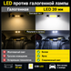 Светодиодная лампа C5W C10W 39 мм Canbus COB LED 12V белая для салона, номера и багажника авто 5878 фото 9