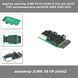 Адаптер емулятор JLINK V8 V9 ulink2 st link arm stm32 JTAG програматорів mini2440 44B0 2440 6410 3051 фото 1