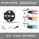 HS-103 (AV103) прес для кліщів HS jaw (6 мм) 0.5-6 mm2 20-10AWG кримпер обтискання наконечників опресування 7263 фото 1
