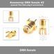 Коннектор SMA female #2 прямой Thru Hole plug 5 контактный (см. расположение контактов !!) Коннектор р 5059 фото 1