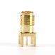 Коннектор SMA female #2 прямой Thru Hole plug 5 контактный (см. расположение контактов !!) Коннектор р 5059 фото 3