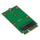 Перехідник Адаптер mSATA Mini PCI-E -> to NGFF M. 2 B Key SATA-Based 3283 фото 3