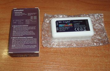 MiLight FUTD02 2.4G DMX512 RGB+CCT контролер LED-стрічок, FUTD02 замінений FUT039 5333 фото