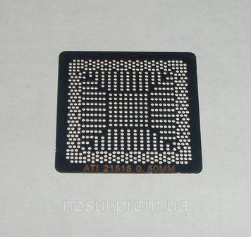 BGA шаблоны ATI 0.5 mm ATI 21515 / 216-0707011 / M72-S / M82-S A11 трафареты для реболла реболинг набор восста 4134 фото