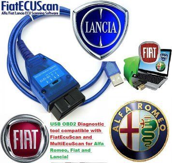 KL адаптер (диагностика, прошивка ВАЗ Ланос Daewoo) FTDI VAG COM 409.1 FIAT ECUSCAN K-Line USB с переключателе 2700 фото
