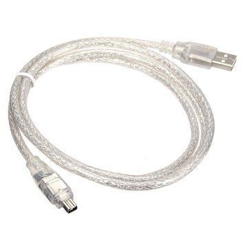 Кабель IEEE 1394 iLINK fireware (4 pin - 6 pin) подключить видеокамеру захват видео синхронизация Premiere пос 1004 фото