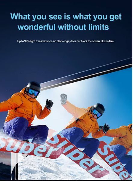 Стекло 3D 9H Clear (прозрачное) защитное Apple iPhone 13 6,1" противоударное&nbsp;Tempered Glass Premium 7990 фото