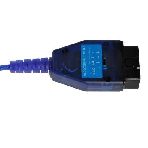 KL адаптер (диагностика, прошивка ВАЗ Ланос Daewoo) FTDI VAG COM 409.1 FIAT ECUSCAN K-Line USB с переключателе 2700 фото