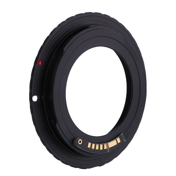 Перехідник М42 Canon EOS латунь з чипом, перехідне кільце для фотокамери 3414 фото