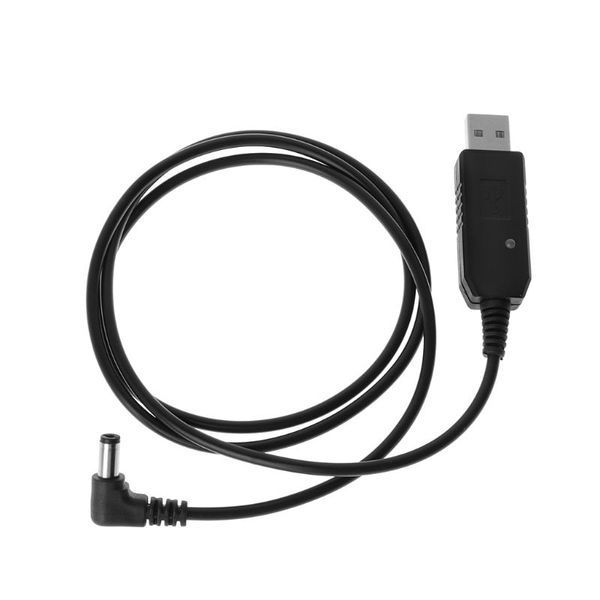 USB кабель для зарядки АКБ радиостанций BAOFENG от 5В (разъем для подключения: мини джек 5,5 мм) UV-5R UV-82 B 6237 фото