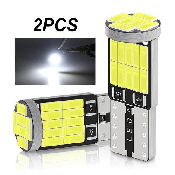 W5W T10 T10 W5W Led Car Light 26smd 4014 (білий White 6000К 2W) лампа світлодіодна автомобільна Can Bus VW Nissan&nbsp;BMW Mazda Chevro 7565 фото