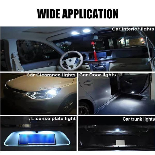 W5W T10 T10 W5W Led Car Light 26smd 4014 (білий White 6000К 2W) лампа світлодіодна автомобільна Can Bus VW Nissan&nbsp;BMW Mazda Chevro 7565 фото