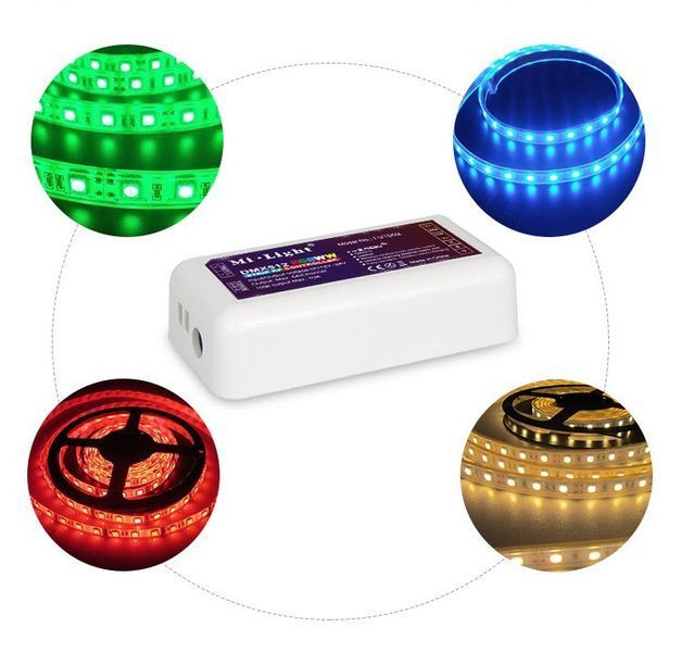 MiLight FUTD02 2.4G DMX512 RGB+CCT контролер LED-стрічок, FUTD02 замінений FUT039 5333 фото