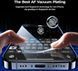 Apple iPhone 15/15Pro/16 6,1" стекло 3D 9H AntiSpy -Privacy- тонированное защитное противоударное с углом обзора 30 градусов (цвет: черный) 8222 фото 6
