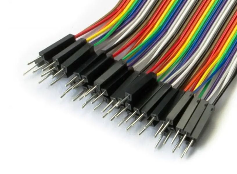 Кабель-перемычка Dupont папа-папа (20 см) line Arduino Дюпон линия 2590-4 фото