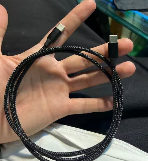 Кабель PD USB 60W 5A (Type-C) папа-папа (5 м) QC 4.0 3.0 цвет ЧЕРНЫЙ power charge Huawei Samsung Macbook зарядка синхронизация 7358-4 фото