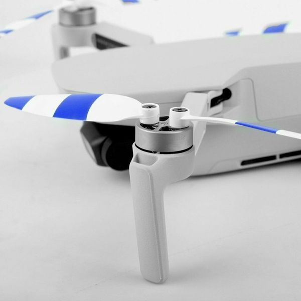 Пропелери 8 шт. для DJI Mavic Mini (колір біло-синій), лопаті, пропи. Змінний набір лопатей для дрона 5342 фото