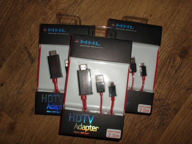 Micro USB MHL адаптер кабель HDMI 2 м Samsung HTC S2 GALAXY i9100 S3 i9300 Note LG SONY 2509 фото