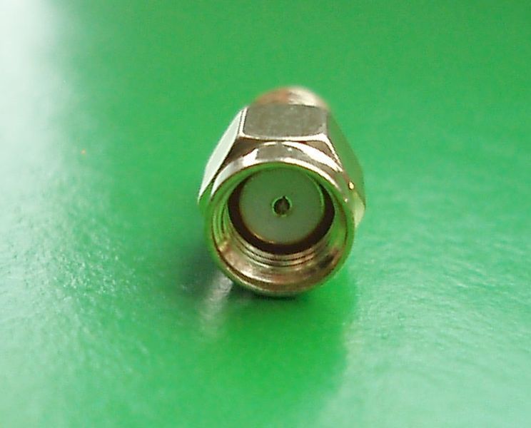 Переходник соединитель&nbsp;RP-SMA male plug (мама) ― SMA female jack (мама) 3438 фото