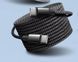 Кабель PD USB 60W 5A (Type-C) папа-папа (5 м) QC 4.0 3.0 цвет ЧЕРНЫЙ power charge Huawei Samsung Macbook зарядка синхронизация 7358-4 фото 3