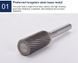 Фреза круглая 14 mm typeA A1425M06 хвостовик 6 мм длинна 25 мм (Carbide) ТМ UCHEER 5723 фото 2