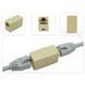 Соединительная коробка RJ45 CAT 5e UTP 8P8C Соединитель для кабеля витая пара FTP Модуль джойнер Joiner объеди 114 фото 3