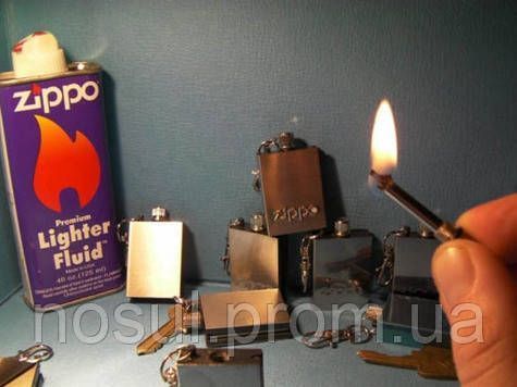 Zippo Огниво вечная спичка фляга хром карабин 685 фото