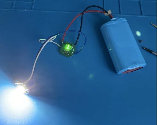 SM-29 YN-JWX-8-C DIY LED плата драйвер 18650 21700 USB Type-C інтегрований модуль заряду/розряду ліхтар Flashlight driver board DIY circuit board charging port integrated charging  Універсальне DIY-рішення для створення або модернізації потужних світлодіо 8114 фото