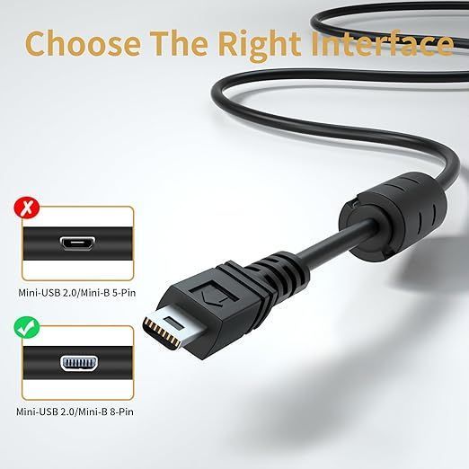 Кабель USB (8pin) для фотоаппаратов Sony Cybershot DSC W800 / W810 / W830 / W710... 8214 фото