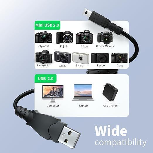Кабель USB (8pin) для фотоаппаратов Sony Cybershot DSC W800 / W810 / W830 / W710... 8214 фото