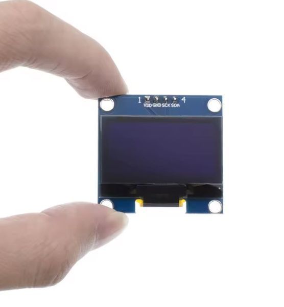 OLED дисплей модуль 1.3' 4 pin #3 -СИНИЙ- 128x64 BLUE (IIC I2C SH1106) модуль для Arduino 5143-3 фото