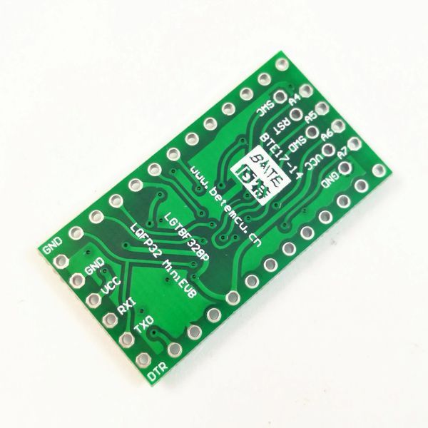 LGT8F328P LQFP32 5V MiniEVB Arduino (аналог Pro Mini ATMeag328P) налагоджувальна плата 7095 фото