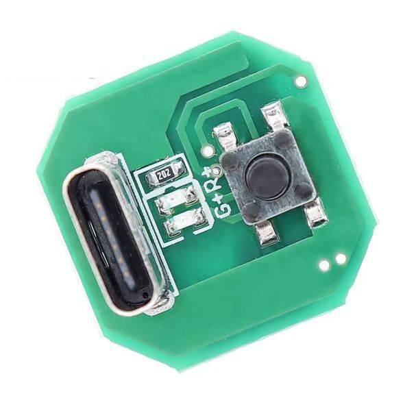 SM-29 YN-JWX-8-C DIY LED плата драйвер 18650 21700 USB Type-C інтегрований модуль заряду/розряду ліхтар Flashlight driver board DIY circuit board charging port integrated charging  Універсальне DIY-рішення для створення або модернізації потужних світлодіо 8114 фото