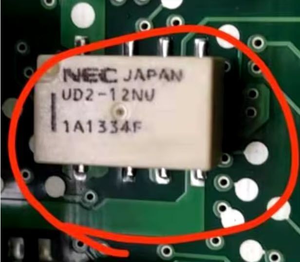 NEC NEXEM (TM) реле 12В UD2-12NU 12V Singal Relay CDP TCS Autocom Delphi DS150e 5741 фото