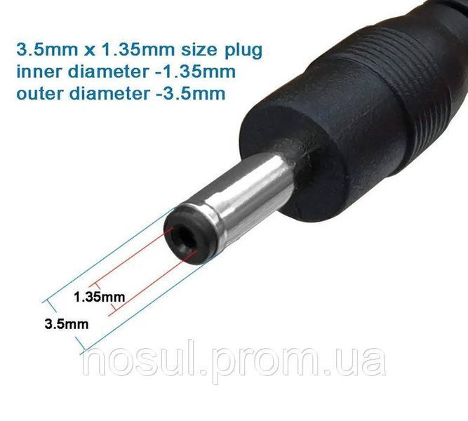 Разъем штекер мини джек mini jack 3.5*1.35 мм (папа) питание роутер маршрутизатор 7896 фото