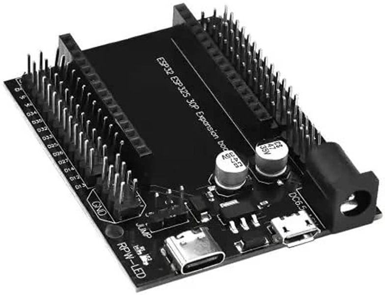 ESP32 терминал адаптер (30 pin) Type-C + micro USB GPIO Breakout переходник подача питания на плату разработчи 6929 фото
