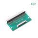 Перехідник DIY PCB плата макетна FPC FCC 40 pin 0.5мм (+ 1.00 мм під паяння конектора) - DIP 40 pin (2.54 мм, кут 90 гр.) подовжув 7153 фото 2