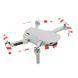 Пропелери 8 шт. для DJI Mavic Mini (колір біло-червоний), лопаті, пропи. Змінний набір лопатей для дрона. 5343 фото 2