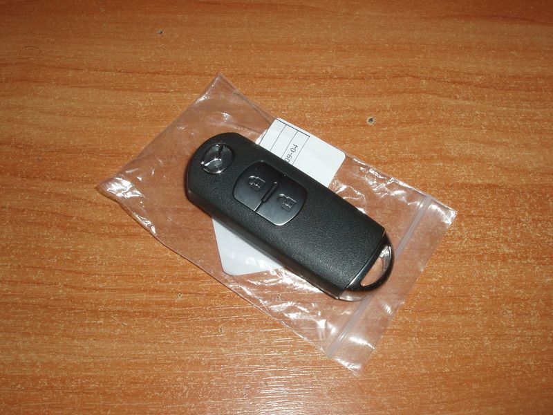 SKE13E-01 2 кнопки NXP7953&nbsp;SMART key 433 Mhz Mitsubishi смарт ключ Mazda SKYACTIV 2-3-5-6 Demio Axela Premacy 5599 фото