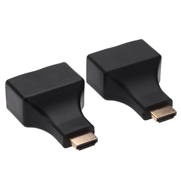 Адаптер удлинитель HDMI RJ45 Full HD 1080i 720p по витой паре UDP Cat 5e/6 (#2) 3473 фото