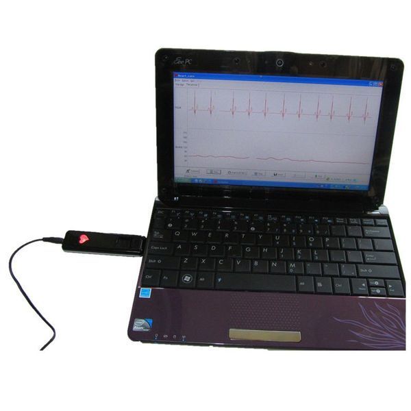 KYTO HRM-2901 USB монитор сердечной деятельности, пульсометр юсб датчик пульса 2901 с передачей на монитор 2736 фото