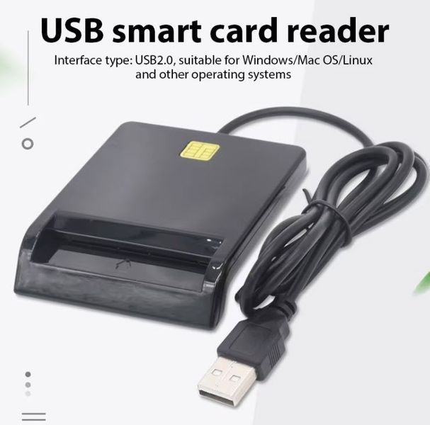 ZW-12 портативный считыватель карт ID Smart Card Reader USB Electronic DNI Reader for EMV IC DNIE Chip DNI Smart Card&nbsp; 6582-4 фото